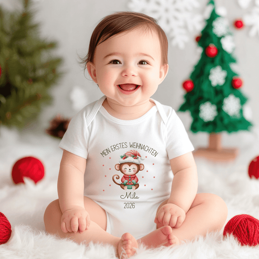 Baby Geschenk zu Weihnachten - Personalisiertes Outfit - Mamas & Minis