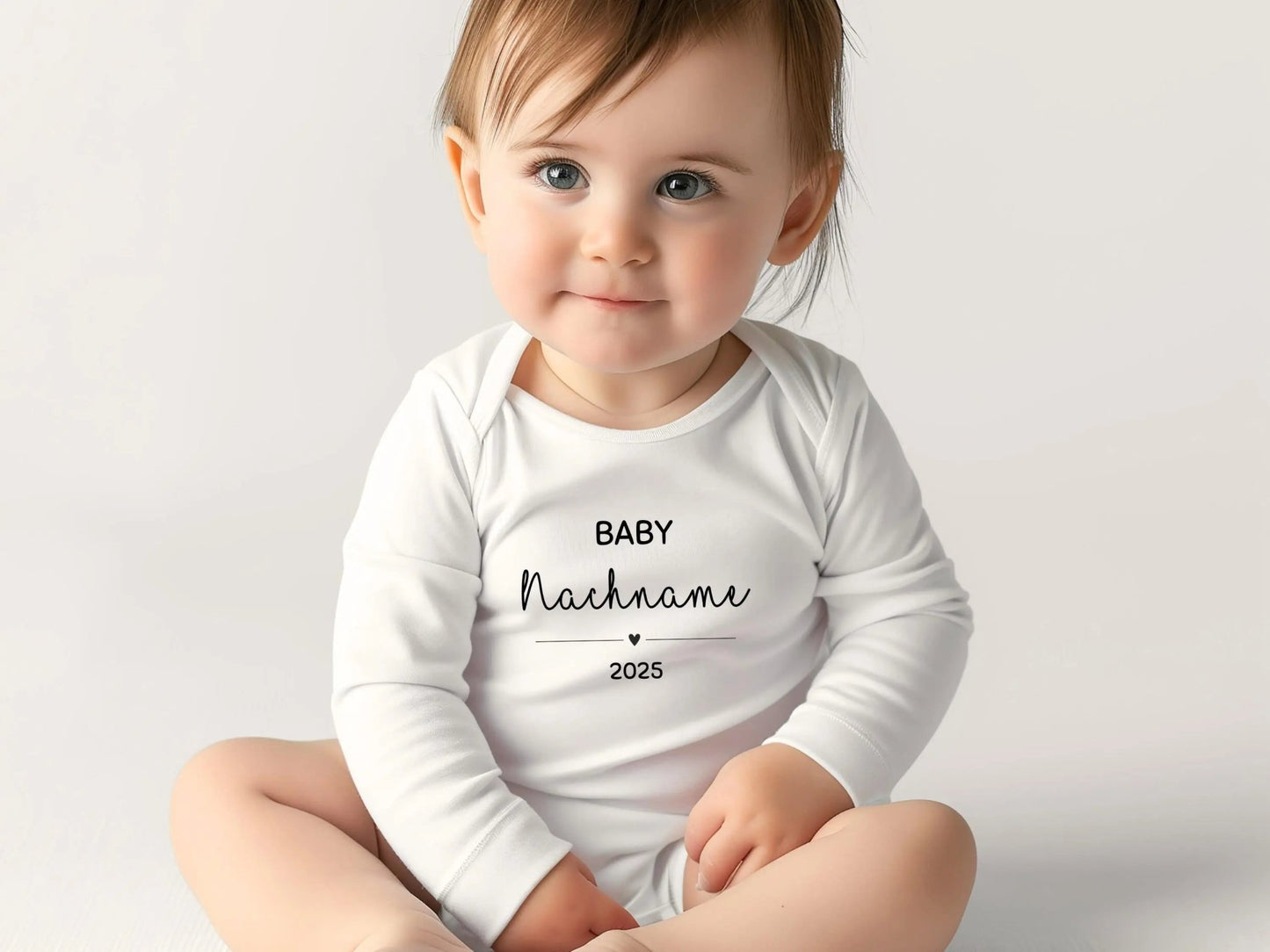 Babygeschenk, Babybody, kurzarm - Body mit Name personalisiert, Baby verkünden, Baby, Geburtsgeschenk, Umstandsveründung - Mamas & Minis