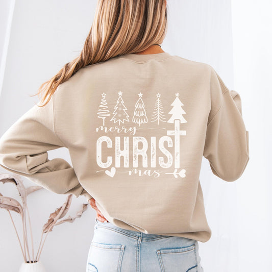 Christlicher Weihnachtspullover, Kleidung zu Weihnachten, Christliche Geschenke, Frohe Weihnachten Pullover, Weihnachtsgeschenk für Freunden