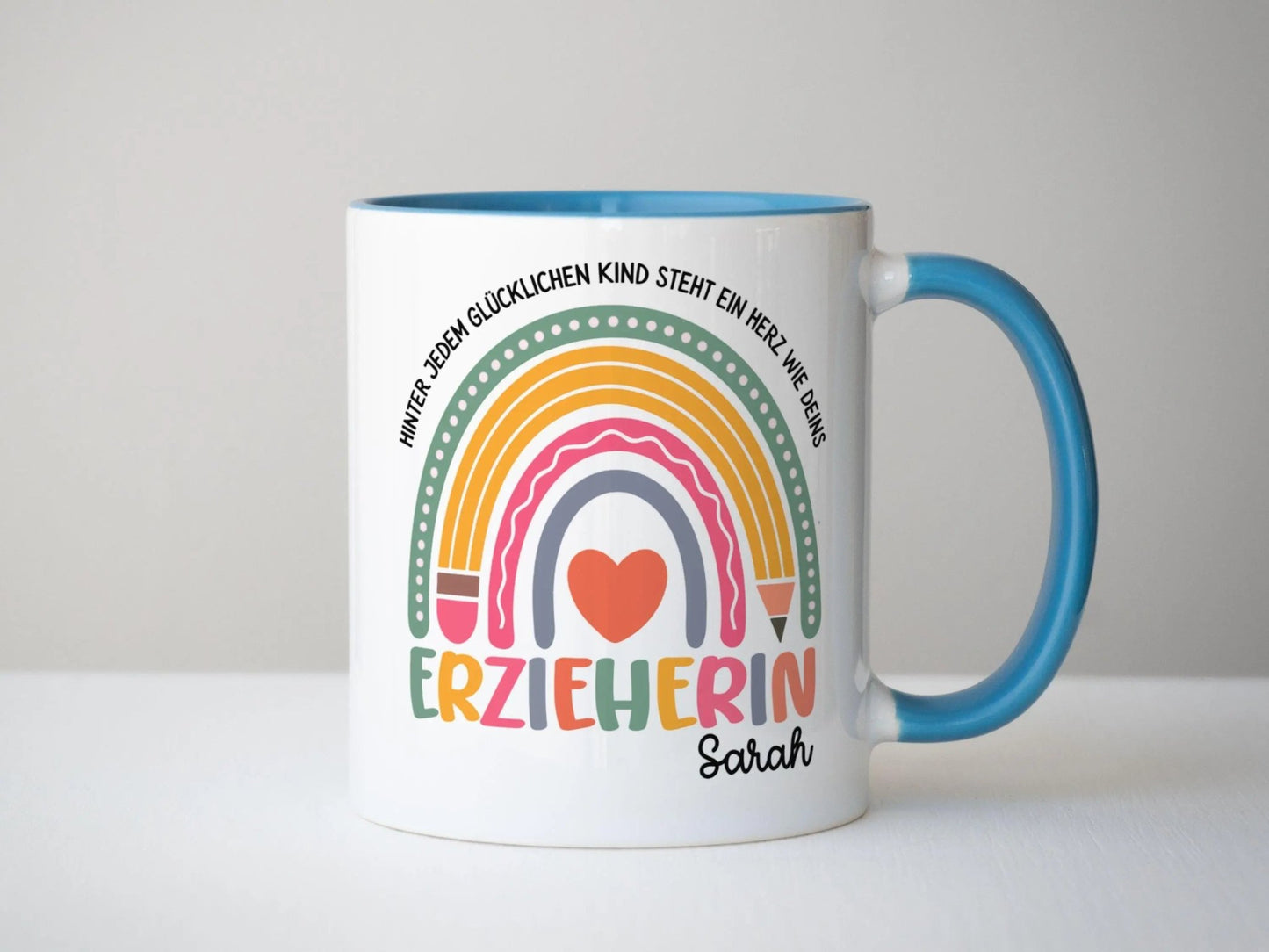 Erzieherin Geschenk Personalisierte Tasse mit Name Keramiktasse Personalisiert Kita Abschiedsgeschenke Erzieherin Geschenke Abschied Kita - Mamas & Minis