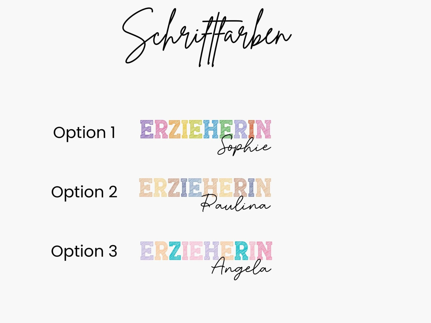 Erzieherin Geschenk Personalisiertes Shirt mit Name T-Shirt Personalisiert Kita Abschiedsgeschenke Erzieherin Geschenke Abschied Kita - Mamas & Minis