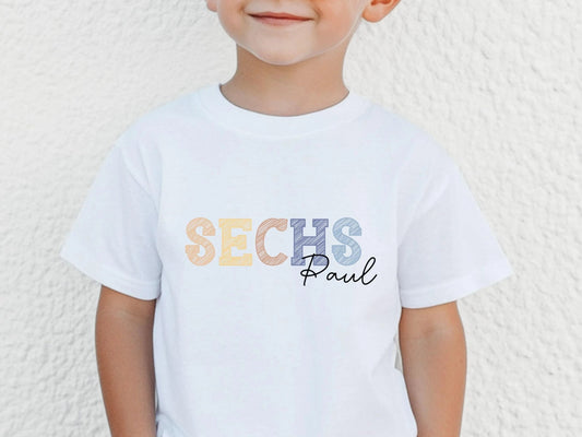 Geburtstags - Shirt Geburtstagskind T-shirt Kinder - Geburtstags - Geschenk Kindergeburtstag Kinder Geschenke Geburtstagsshirt Personalisiert