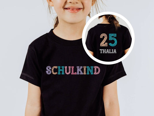 Geschenke Schulkinder Shirt Schulkind Personalisiert Einschulung Geschenke Schulanfang T-shirt Schulkind 2025 Kinder - Geschenk Vorschuler