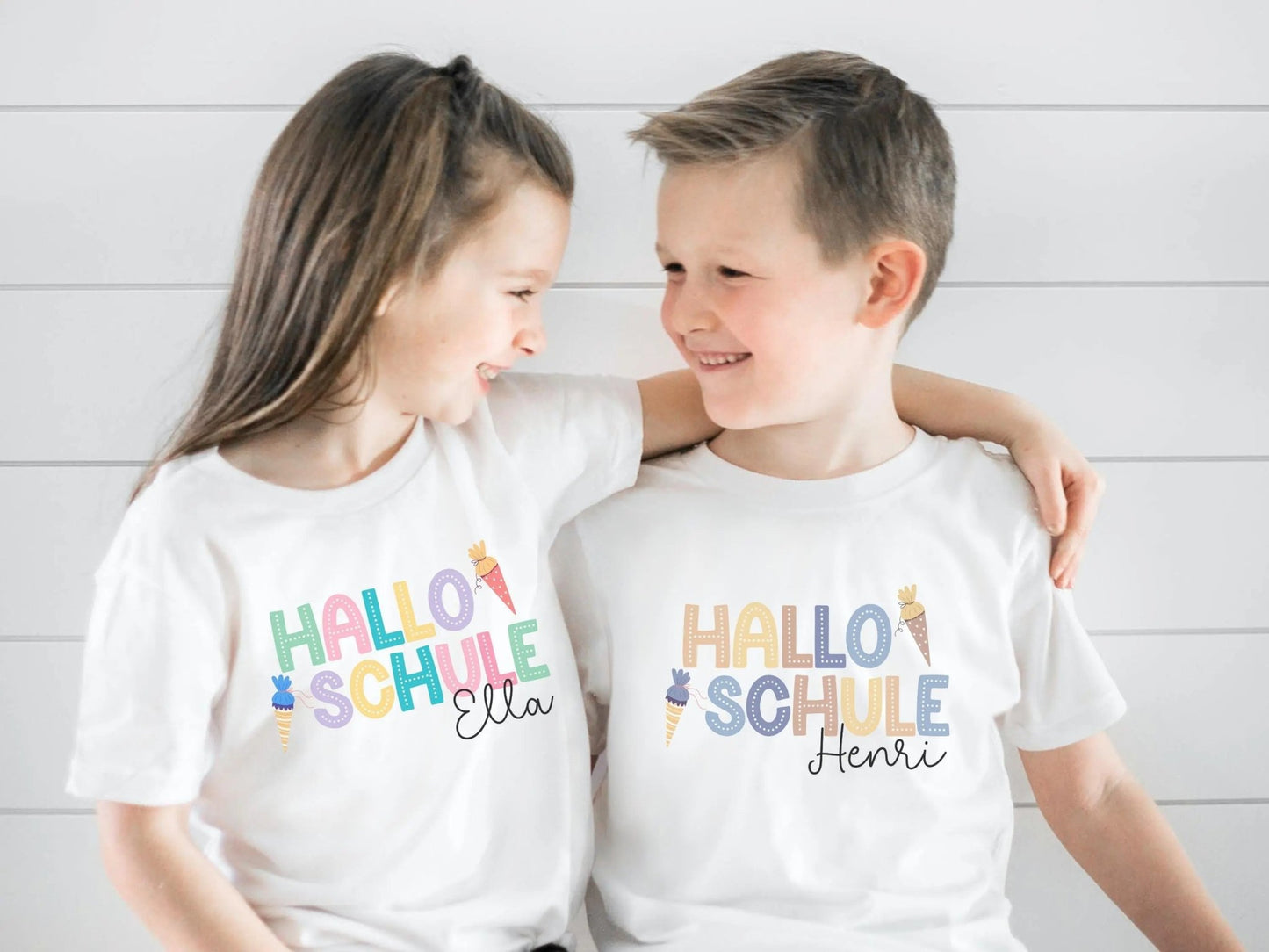Geschenke Schulkinder Shirt Schulkind Personalisiert Einschulung Geschenke Schulanfang T-shirt Schulkind 2025 Kinder - Geschenk Vorschuler - Mamas & Minis
