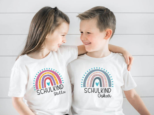 Geschenke Schulkinder Shirt Schulkind Personalisiert Einschulung Geschenke Schulanfang T-shirt Schulkind 2025 Kinder - Geschenk Vorschuler