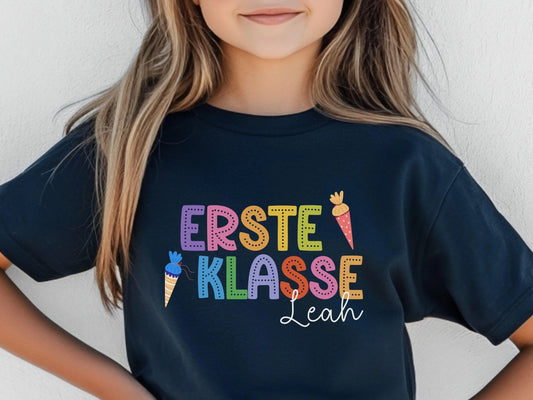 Geschenke Schulkinder Shirt Schulkind Personalisiert Einschulung Geschenke Schulanfang T-shirt Schulkind 2025 Kinder - Geschenk Vorschuler
