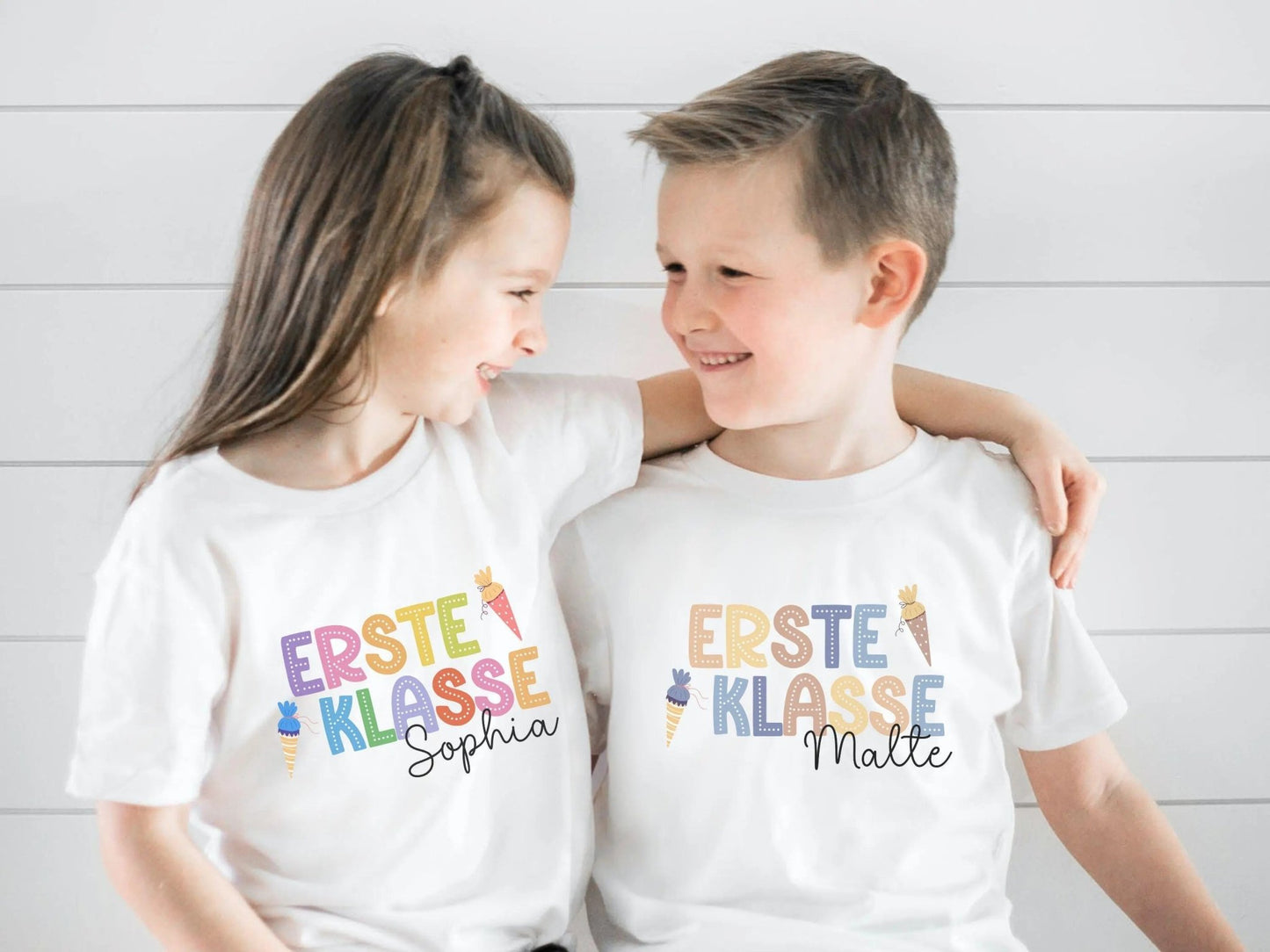 Geschenke Schulkinder Shirt Schulkind Personalisiert Einschulung Geschenke Schulanfang T-shirt Schulkind 2025 Kinder - Geschenk Vorschuler - Mamas & Minis