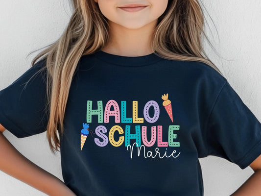 Geschenke Schulkinder Shirt Schulkind Personalisiert Einschulung Geschenke Schulanfang T-shirt Schulkind 2025 Kinder - Geschenk Vorschuler