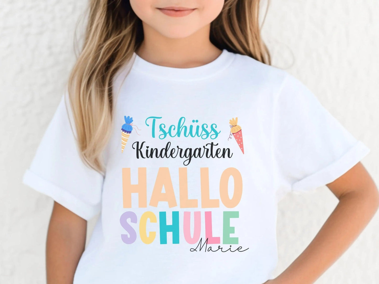 Geschenke Schulkinder Shirt Schulkind Personalisiert Einschulung Geschenke Schulanfang T-shirt Schulkind 2025 Kinder - Geschenk Vorschuler - Mamas & Minis
