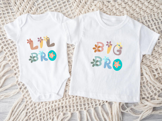 Großer Bruder Shirt Geschenk Baby verkünden Partnerlook Geschenk Geschwister - Mamas & Minis