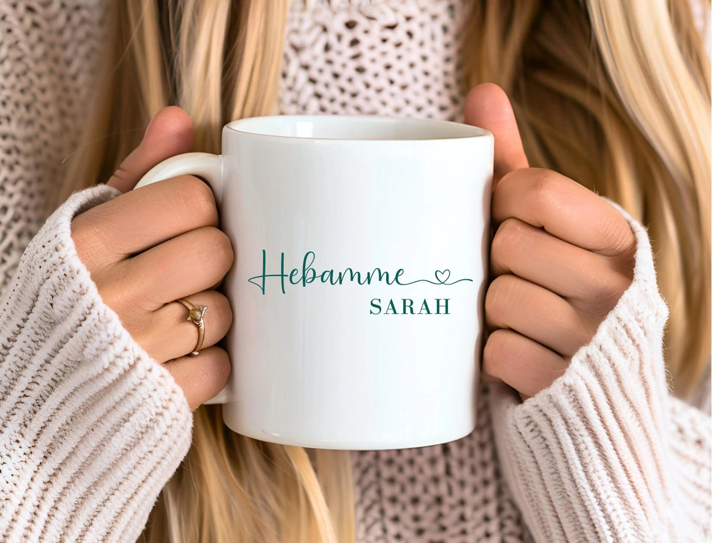Hebamme Geschenke Personalisierte Tasse mit Name Geschenke Dankeschon Hebamme Geschenk für Freundin Tasse Personalisiert Geschenk für Sie - Mamas & Minis