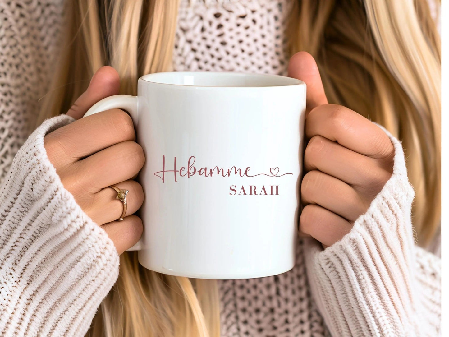 Hebamme Geschenke Personalisierte Tasse mit Name Geschenke Dankeschon Hebamme Geschenk für Freundin Tasse Personalisiert Geschenk für Sie - Mamas & Minis