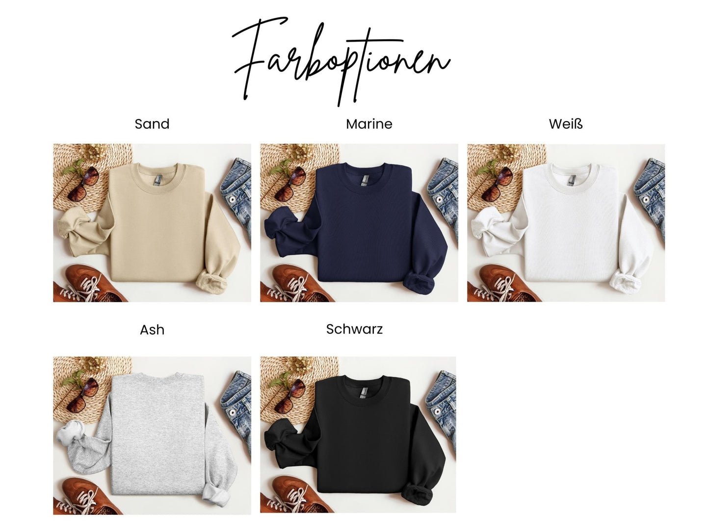 Herbst Pullover Unisex Gemütliches Sweatshirt für Damen und Herren Pullover Weihnachtsgeschenk für Freundin, Familie, Kollegen