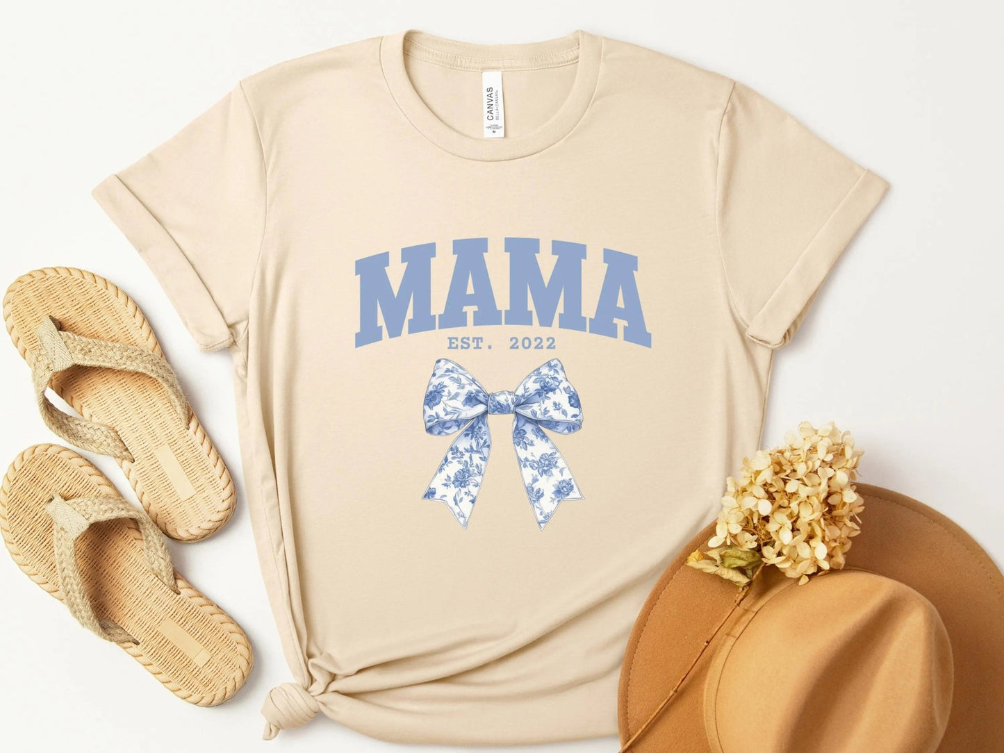 Mama T-Shirt personalisiert Muttertagsgeschenk Geschenke für Mütter - Mamas & Minis