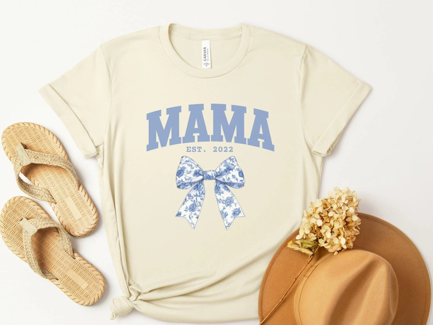 Mama T-Shirt personalisiert Muttertagsgeschenk Geschenke für Mütter - Mamas & Minis