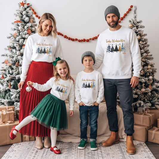 Matching Weihnachtspullover für die Familie Personalisiert - Mamas & Minis