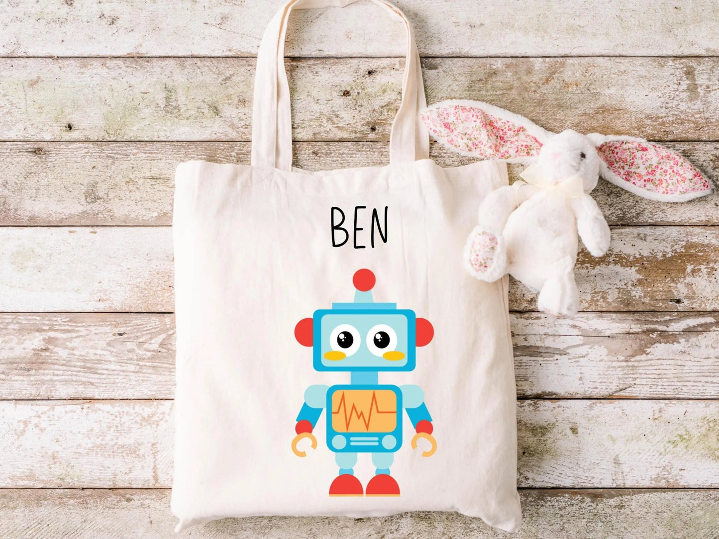 Personalisierter Stoffbeutel, Kindergartenbeutel, Geschenk Ostern, Geschenk Kinder, Stoffbeutel Kinder, Beutel mit Name, Kindertasche - Mamas & Minis