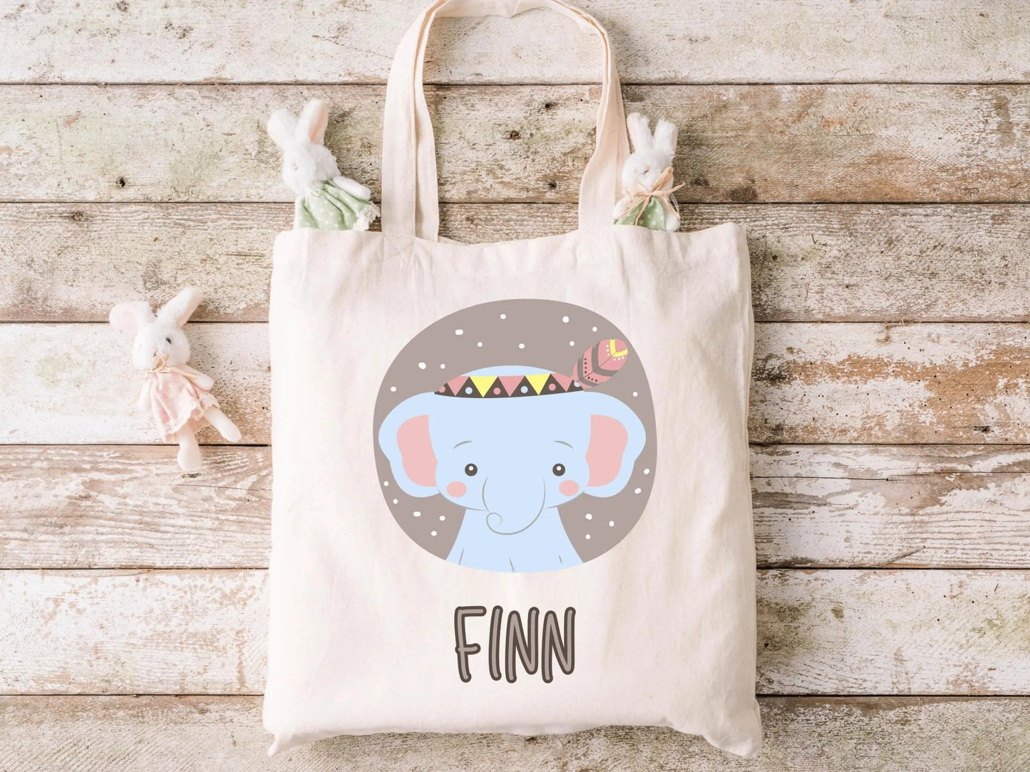 Personalisierter Stoffbeutel, Kindergartenbeutel, Geschenk Ostern, Geschenk Kinder, Stoffbeutel Kinder, Beutel mit Name, Kindertasche - Mamas & Minis