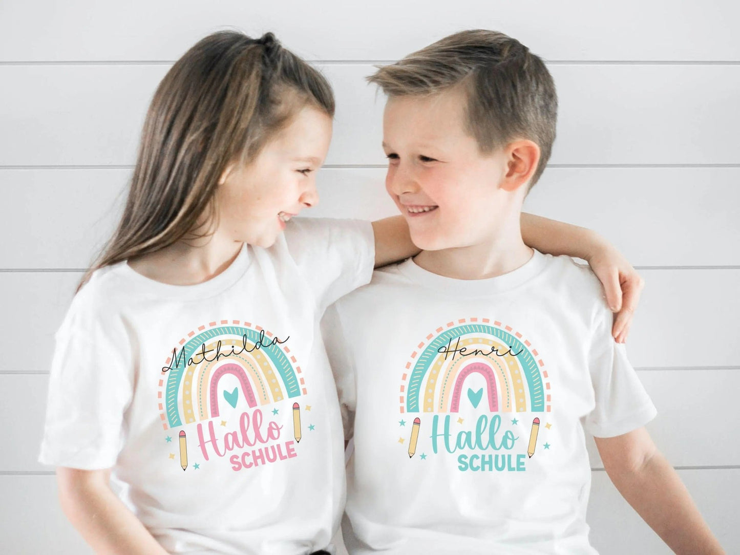 Schulkind Shirt Personalisiert Einschulung Geschenke Schulanfang Kinder - Geschenk Vorschuler - Mamas & Minis