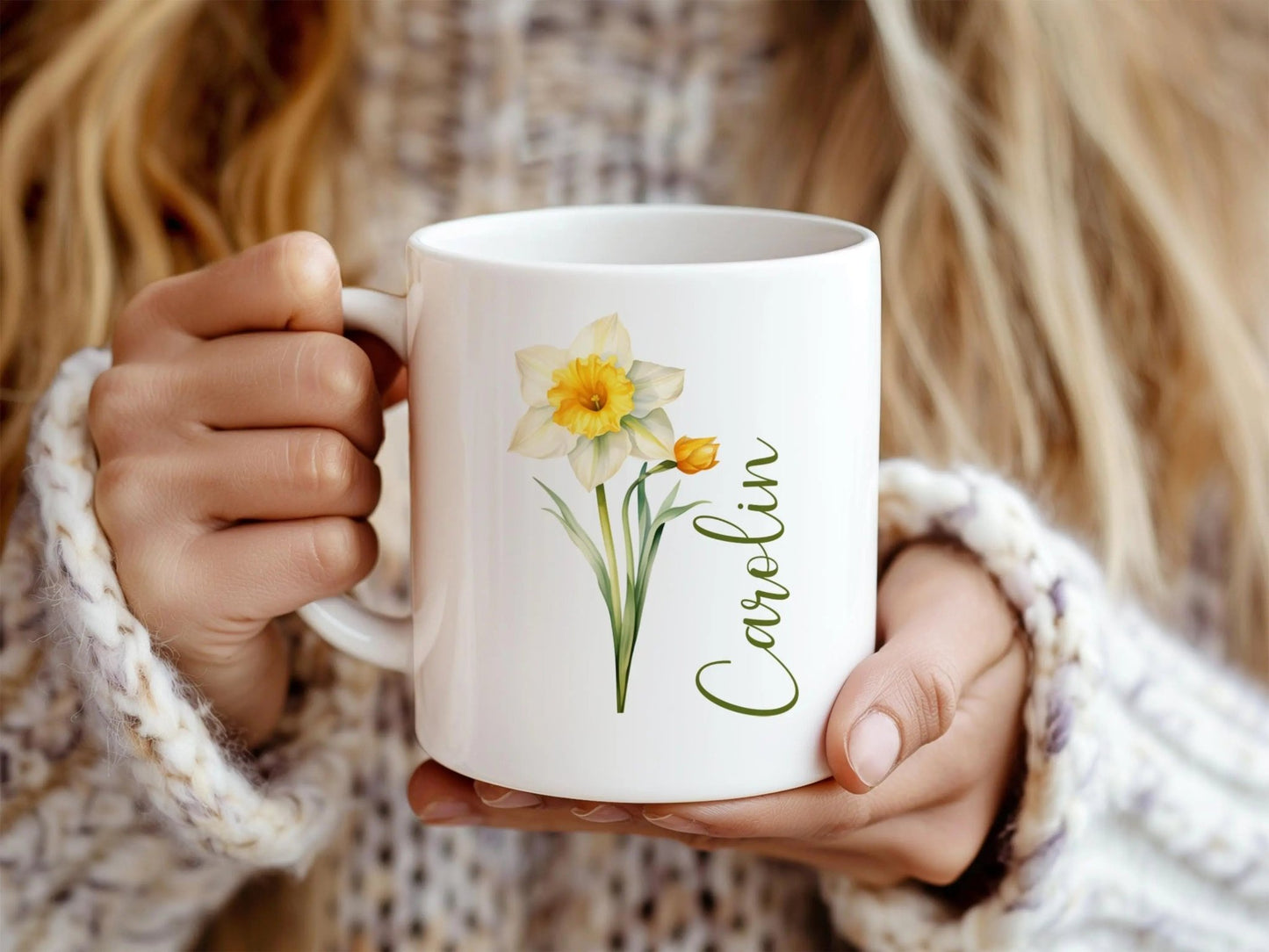 Tasse Personalisiert Geburtsblumen Geschenke Erzieherin Bestefreundin JGA Geschenk Trauzeugin Personalisiertes Geschenk Hebamme Geburtstag - Mamas & Minis