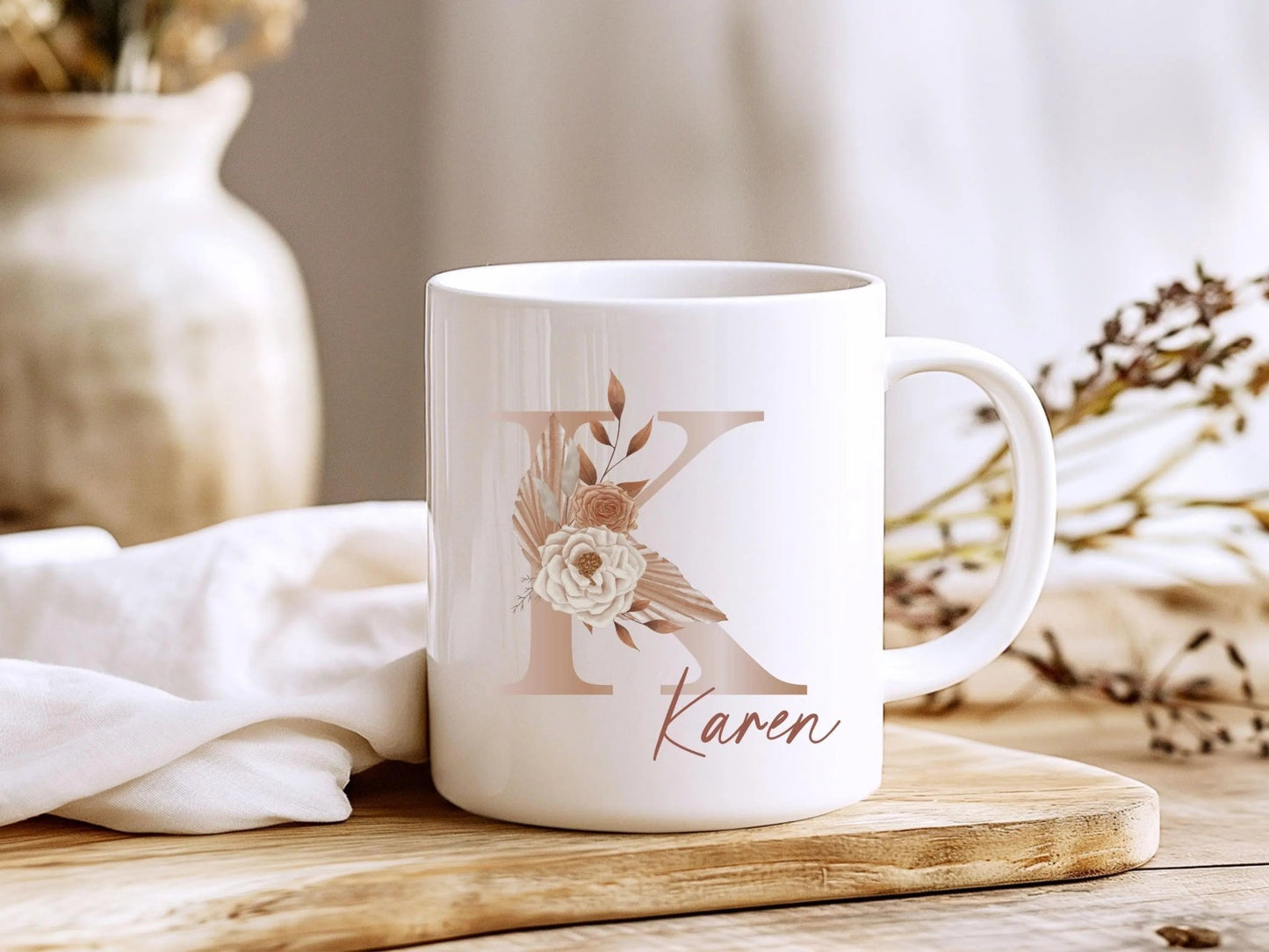 Tasse Personalisiert Geschenke für Freundin JGA Geschenk Trauzeugin Erzieherin Hebamme Geburtstagsgeschenk Personalisiertes Geschenk für sie - Mamas & Minis