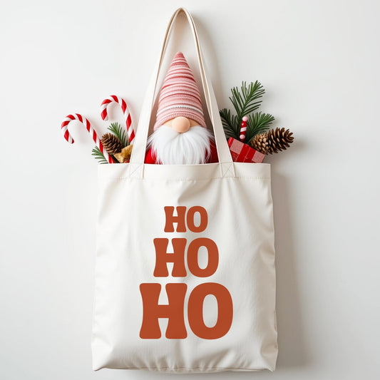 Weihnachts Tasche aus Baumwolle Tragetasche als Mitarbeitergeschenk Nachhaltige Geschenkverpackung Stoffbeutel Weihnachten