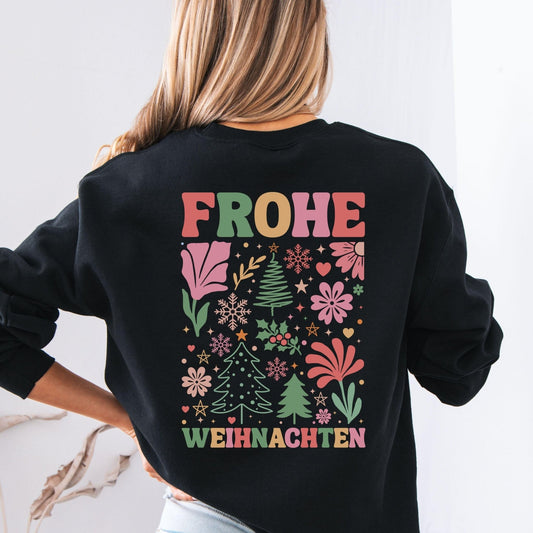 Familien Set Weihnachtspullover mit Personalisierung