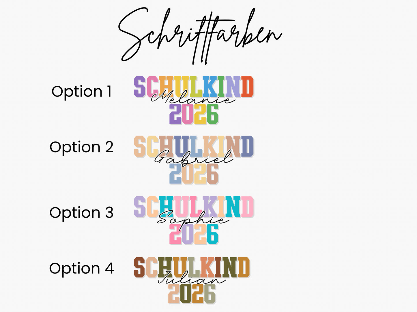 Shirt Schulanfang | Personalisiert für stolze Erstklässler