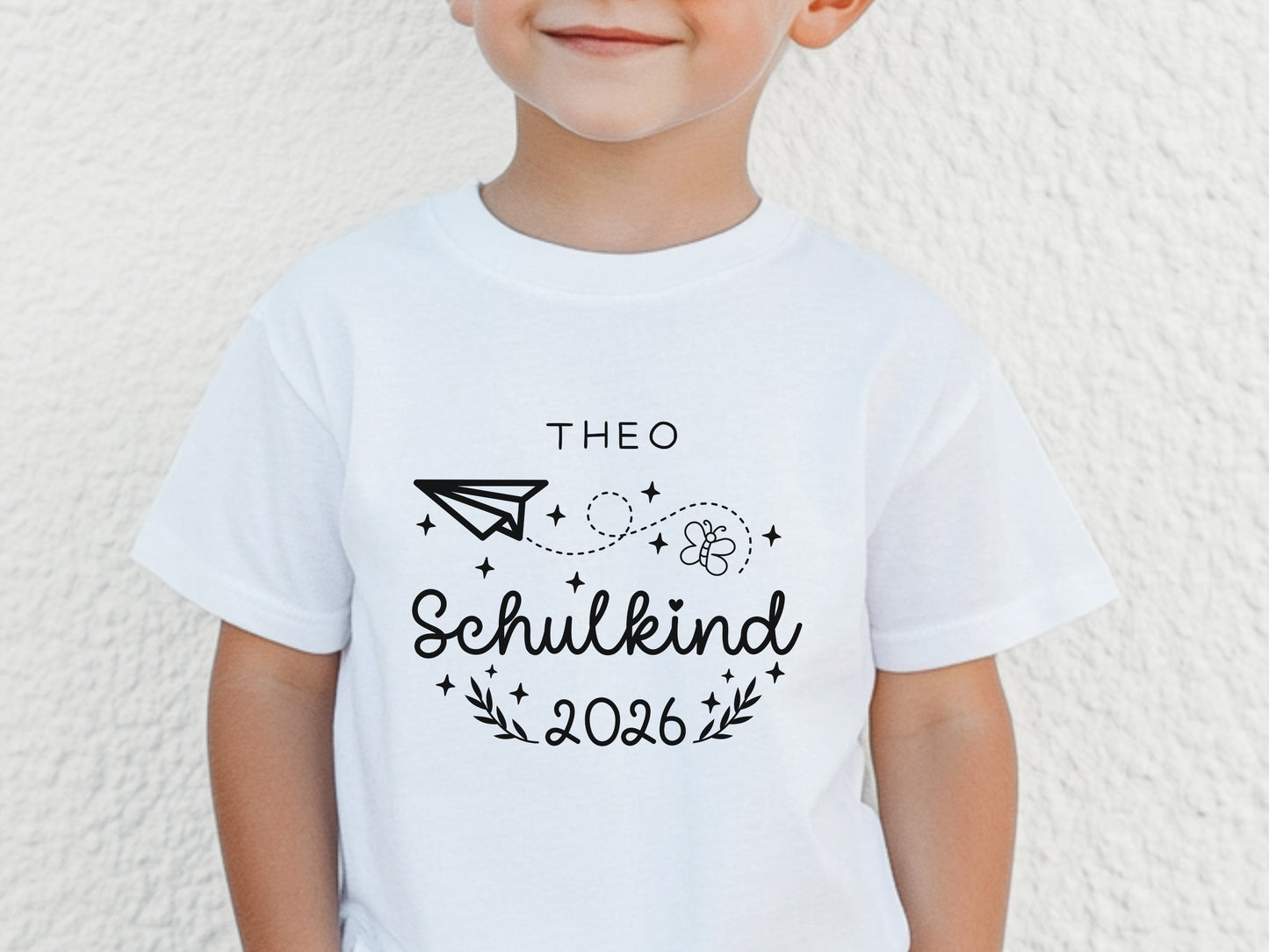 Personalisiertes Schulkind Shirt als Einschulung Geschenke