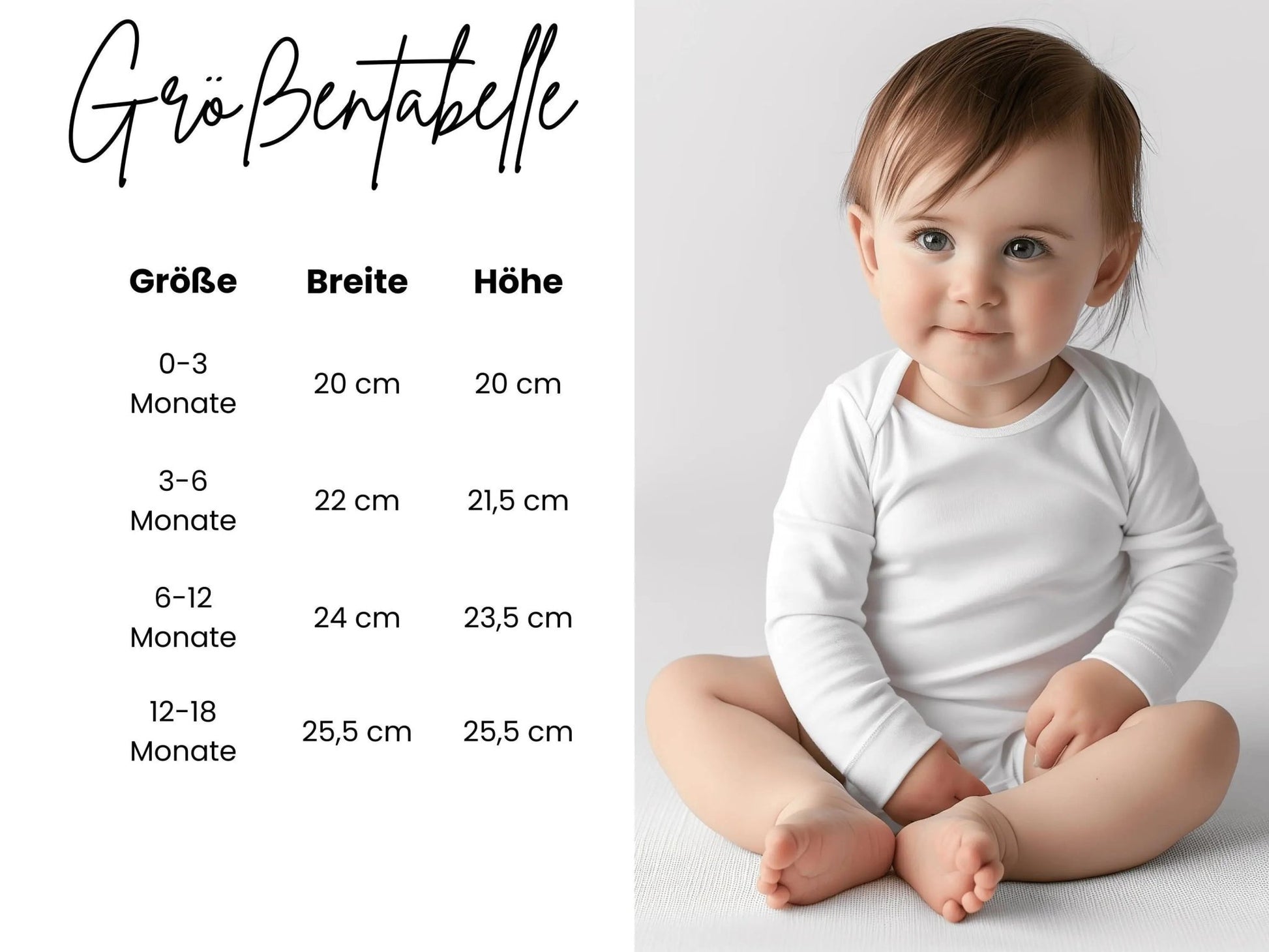 Babybody, Babygeschenk, langarm - Body mit Name personalisiert, Baby verkünden, Baby, Geburt, Geburtsgeschenk - Mamas & Minis