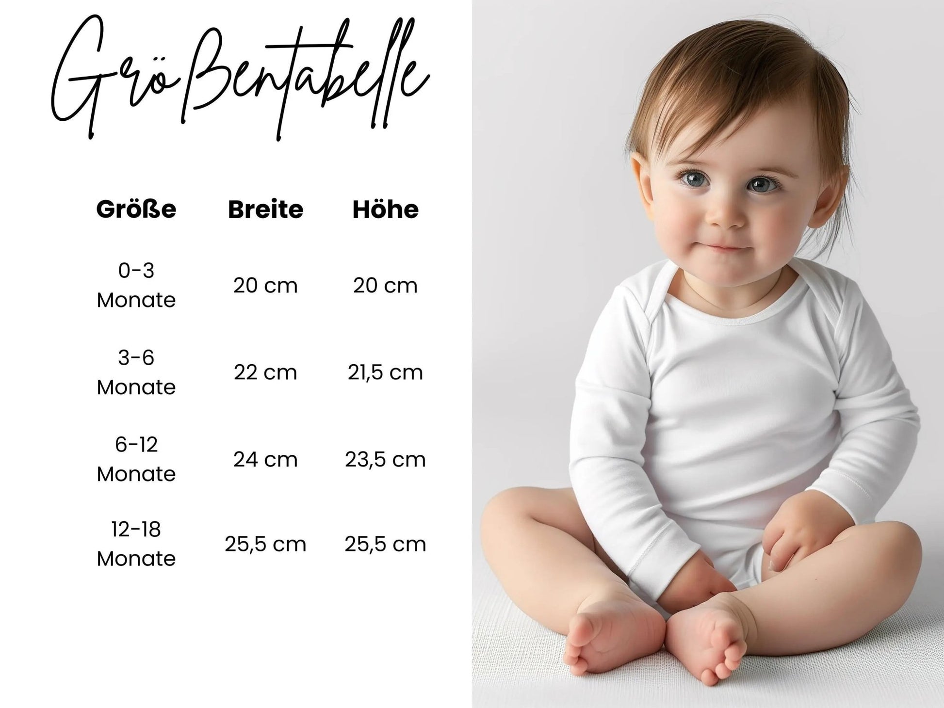 Babybody, Babygeschenk, langarm - Body mit Name personalisiert, Baby verkünden, Baby, Geburt, Geburtsgeschenk, Bio Baumwolle - Mamas & Minis