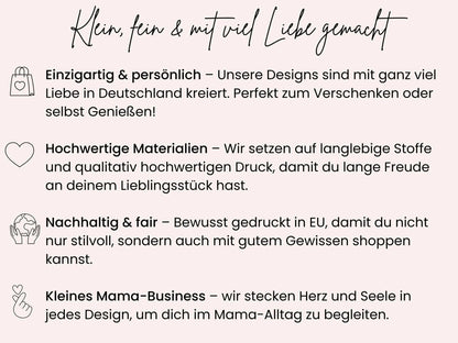 Babygeschenk, Babybody, kurzarm - Body mit Name personalisiert, Baby verkünden, Baby, Geburt, Geburtsgeschenk - Mamas & Minis