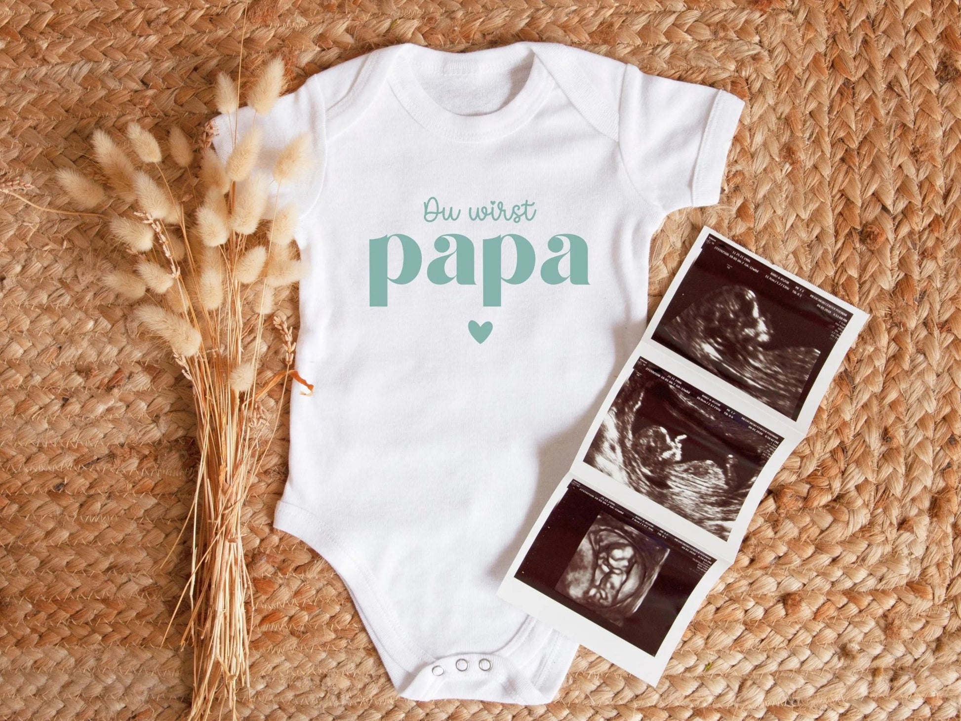 Babygeschenke Geschenk Babybody du wirst Papa Baby verkünden Geschenke zum Vatertag Baby verkünden Baby Body Geschenke für Papas - Mamas & Minis