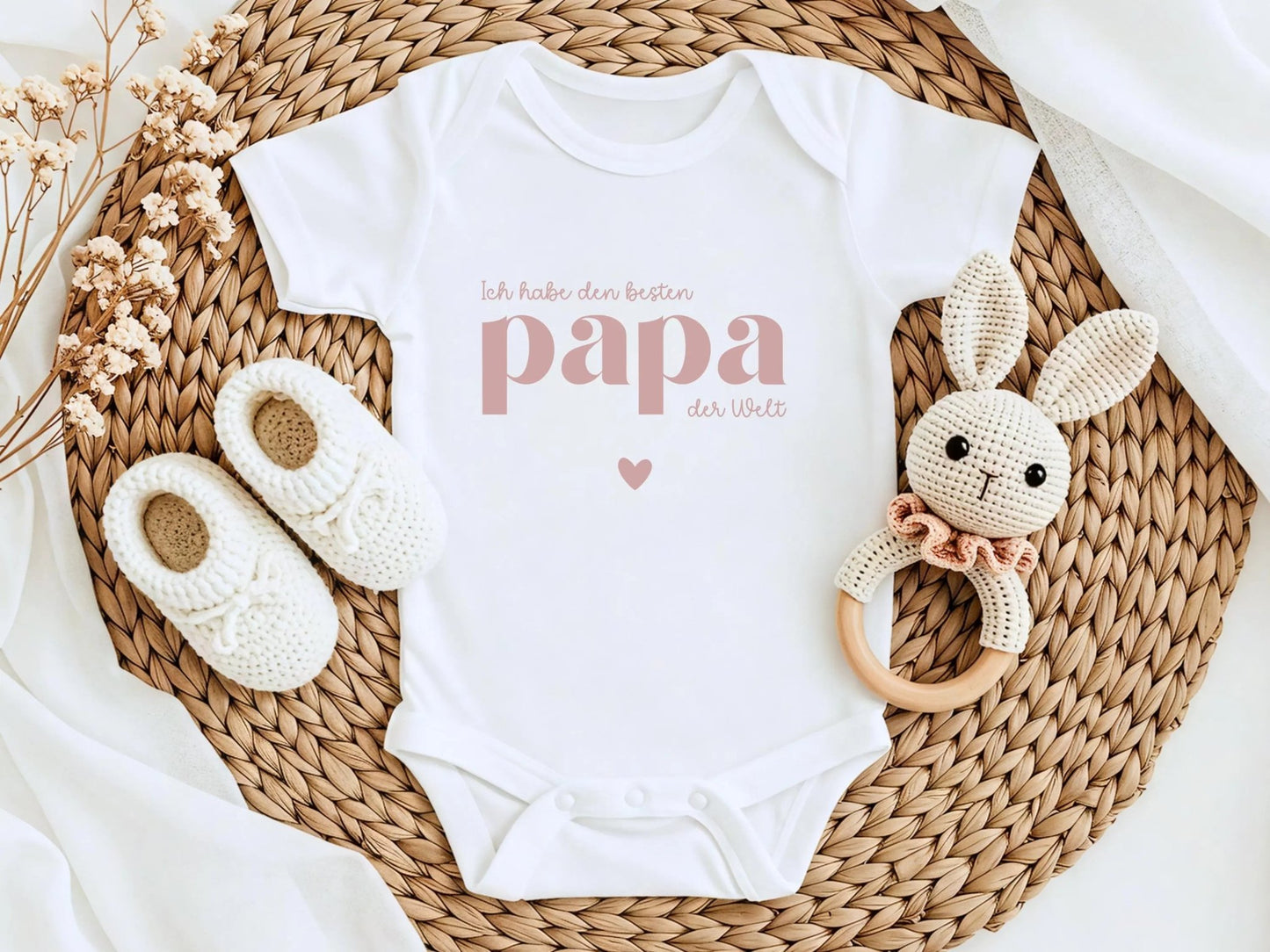 Babygeschenke Geschenk Babybody du wirst Papa Baby verkünden Geschenke zum Vatertag Baby verkünden Baby Body Geschenke für Papas - Mamas & Minis