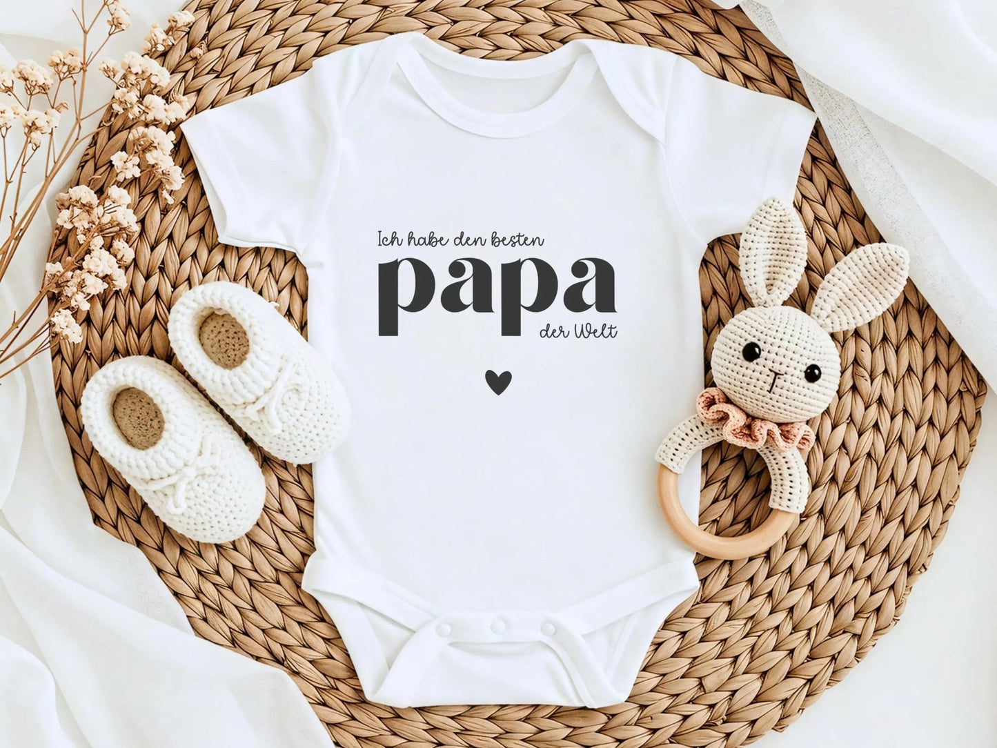 Babygeschenke Geschenk Babybody du wirst Papa Baby verkünden Geschenke zum Vatertag Baby verkünden Baby Body Geschenke für Papas - Mamas & Minis