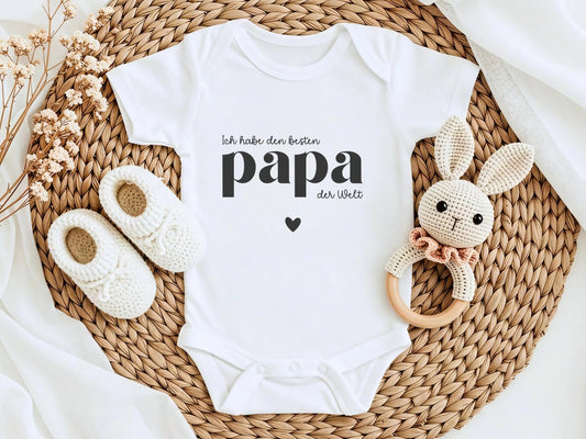 Babygeschenke Geschenk Babybody du wirst Papa Baby verkünden Geschenke zum Vatertag Baby verkünden Baby Body Geschenke für Papas - Mamas & Minis