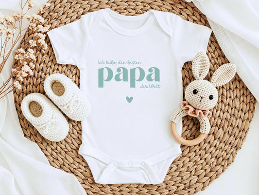 Babygeschenke Geschenk Babybody du wirst Papa Baby verkünden Geschenke zum Vatertag Baby verkünden Baby Body Geschenke für Papas - Mamas & Minis