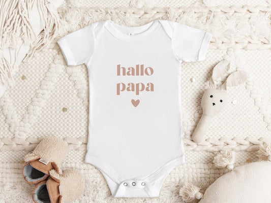 Babygeschenke Geschenk Babybody du wirst Papa Baby verkünden Geschenke zum Vatertag Baby verkünden Baby Body Geschenke für Papas - Mamas & Minis