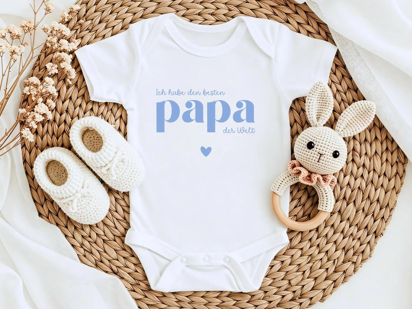 Babygeschenke Geschenk Babybody du wirst Papa Baby verkünden Geschenke zum Vatertag Baby verkünden Baby Body Geschenke für Papas - Mamas & Minis