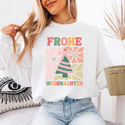 Bunter Pullover als Weihnachtsgeschenk