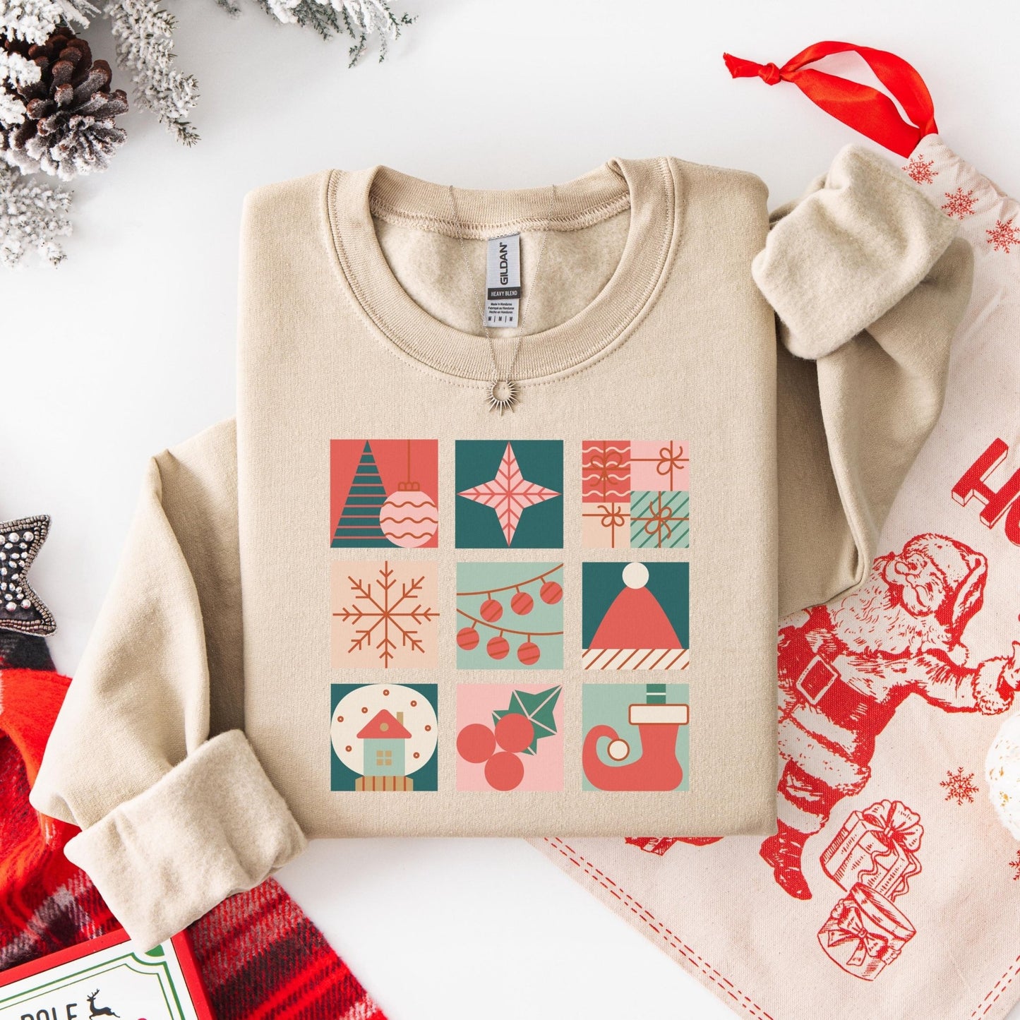 Pullover Weihnachten Geschenk – Bunter Weihnachtspullover - Mamas & Minis