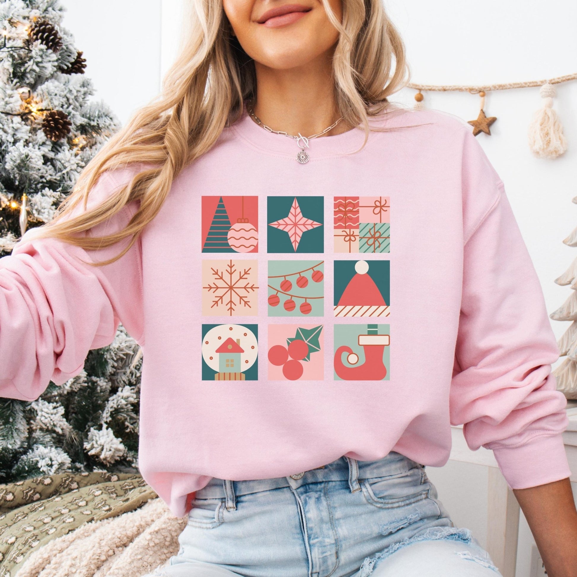 Pullover Weihnachten Geschenk – Bunter Weihnachtspullover - Mamas & Minis