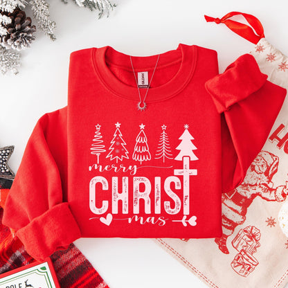 Klassischer Weihnachtspullover Merry Christmas