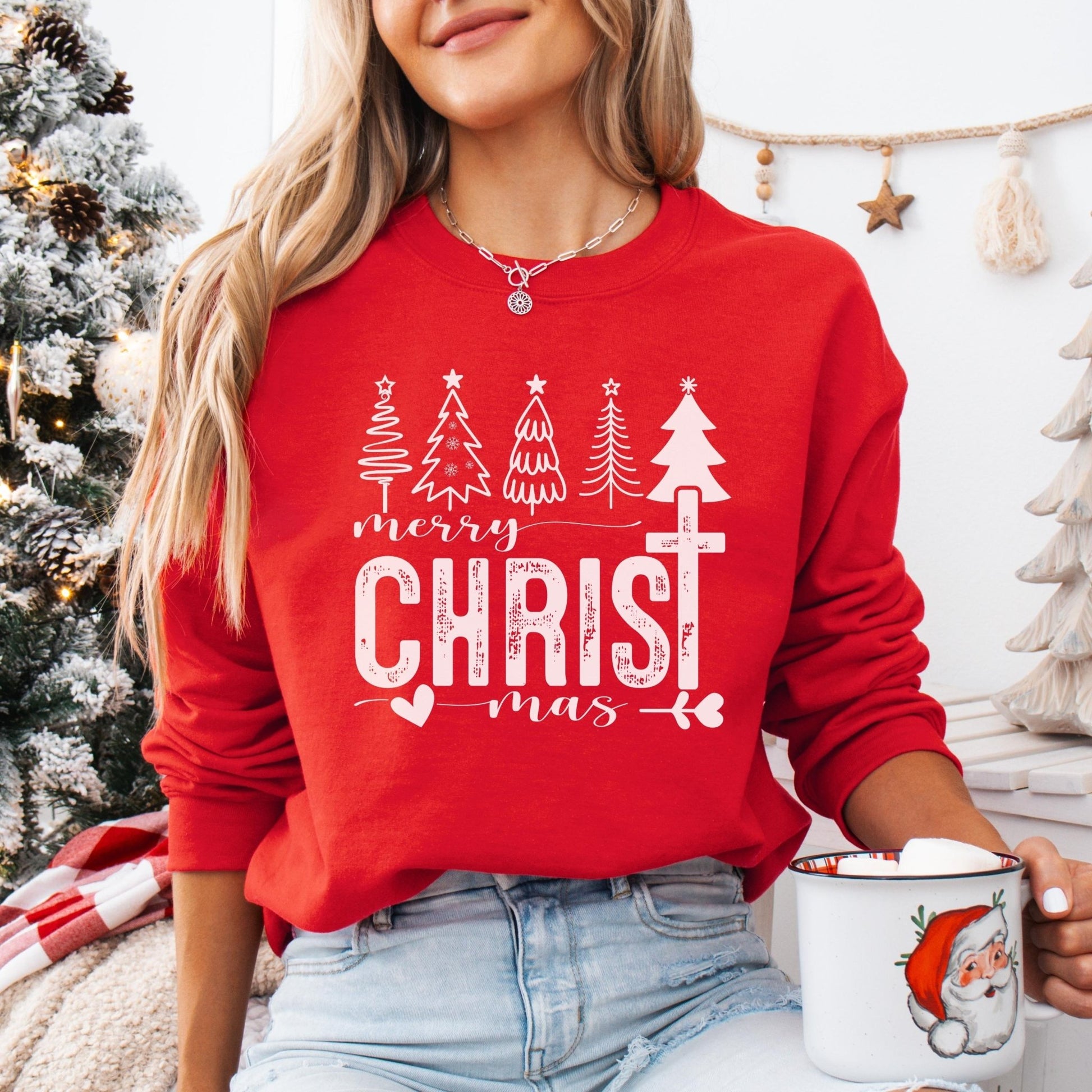 Merry Christmas Weihnachtspullover - Festliche Kleidung