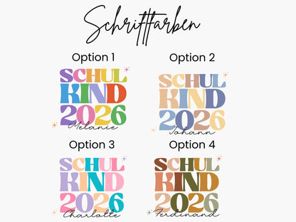 Einschulung Shirt Personalisiert Schulkind Geschenk Schulanfang T-shirt