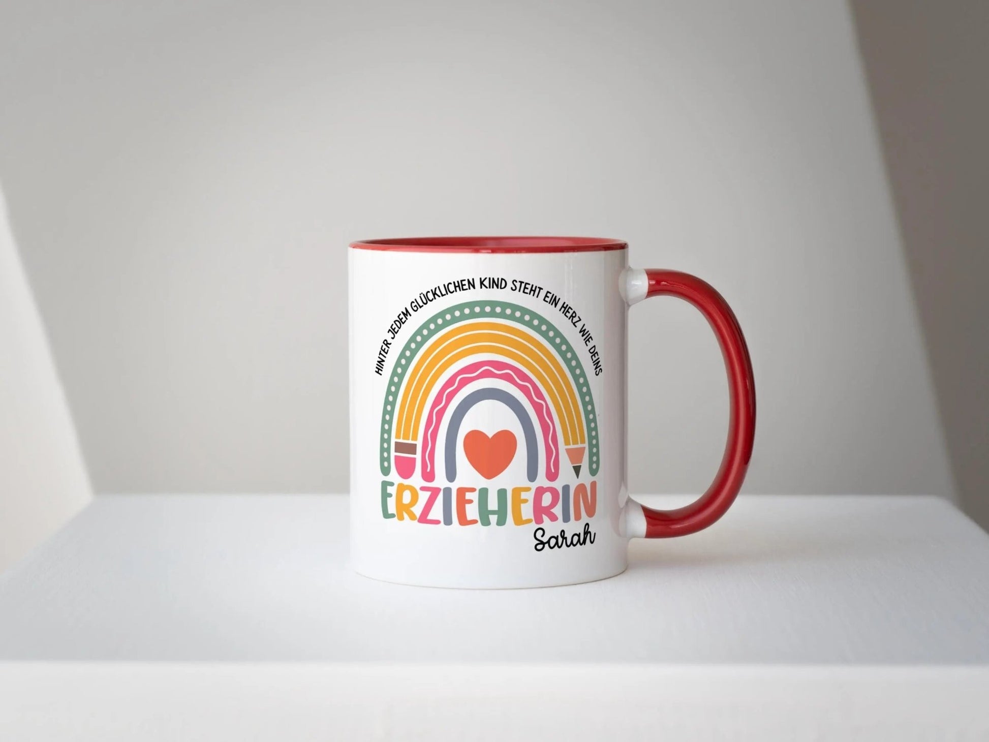 Erzieherin Geschenk Personalisierte Tasse mit Name Keramiktasse Personalisiert Kita Abschiedsgeschenke Erzieherin Geschenke Abschied Kita - Mamas & Minis
