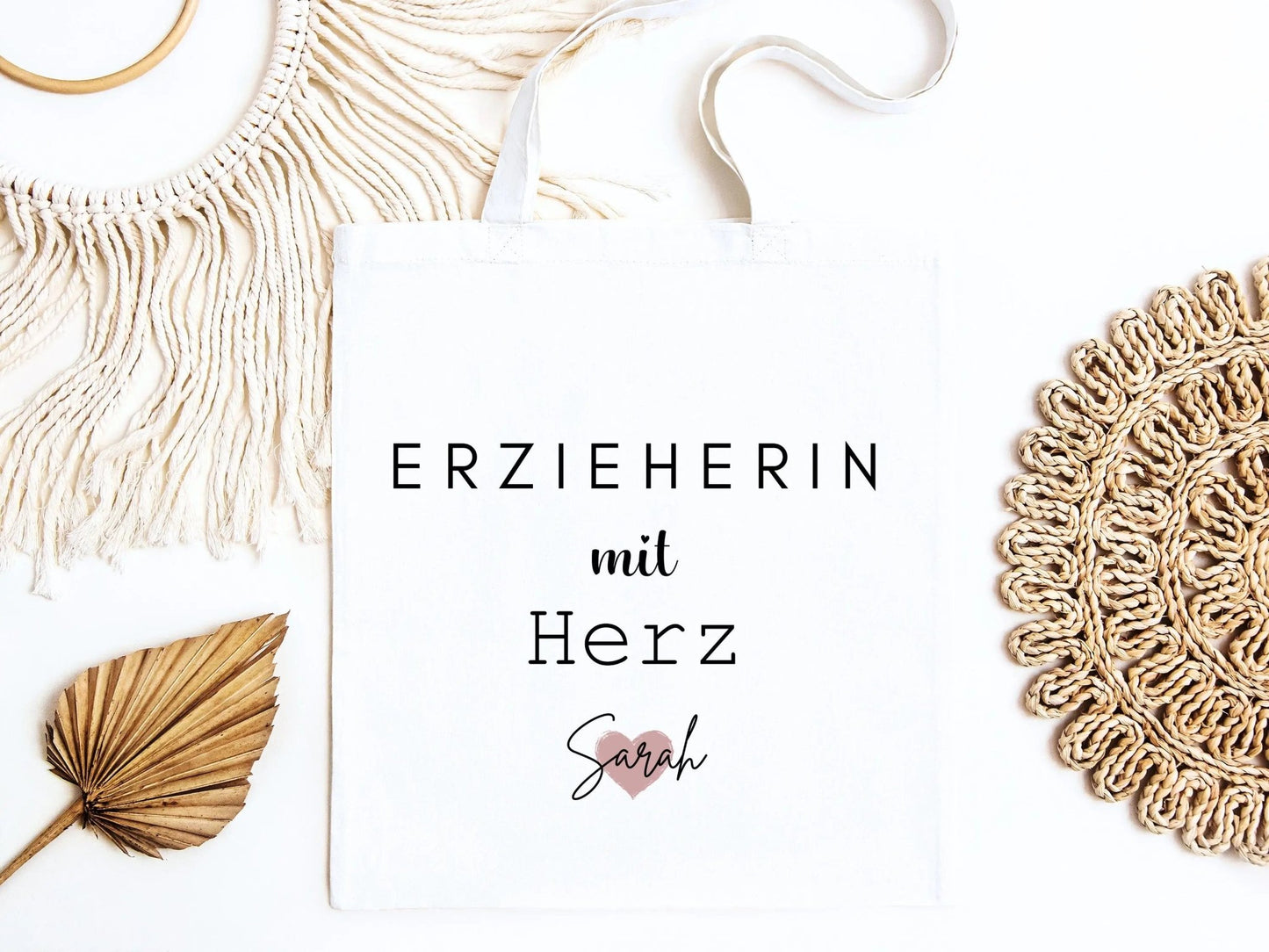 Erzieherin Geschenke Personalisierte Tasche mit Name Geschenk Beutel Abschiedsgeschenke Kita - Erzieherin Geschenk Abschied Krippe Dankeschön - Mamas & Minis