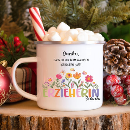Tasse personalisiert für Erzieherin - Geschenk Dankeschön
