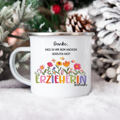 Tasse personalisiert für Erzieherin - Geschenk Dankeschön