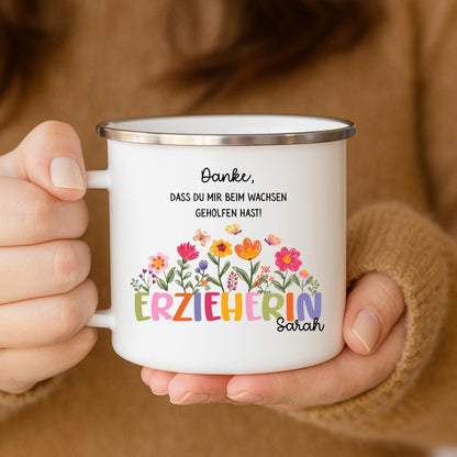 Tasse personalisiert für Erzieherin - Geschenk Dankeschön